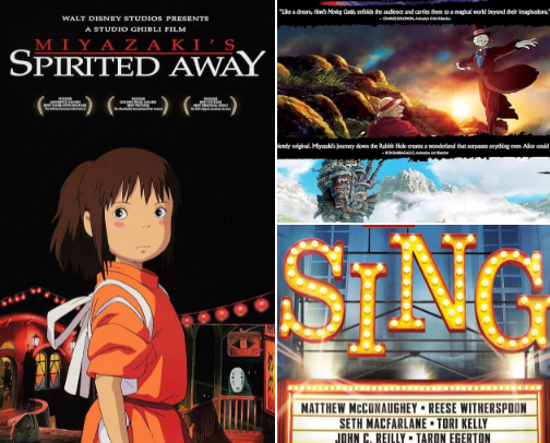 My Favorite Anime Movies cover photo collage