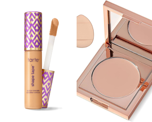 Tarte concealers cover photo collage