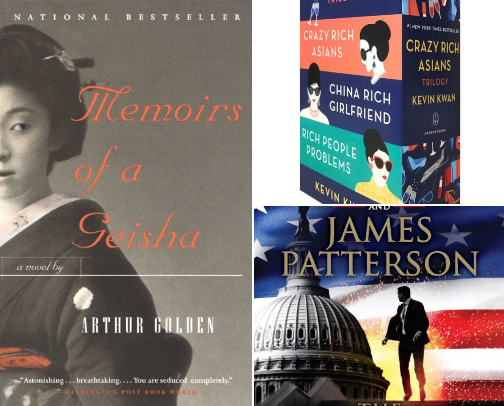 Mon's Book Club cover photo collage