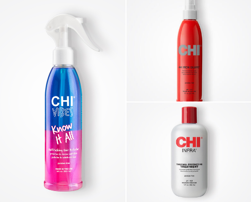 Protección térmica: Proteje tu cabello del peor enemigo, que es el calor cover photo collage