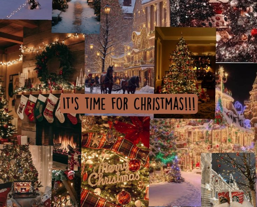 It's Tiiime☃️🎄🎅 cover photo collage