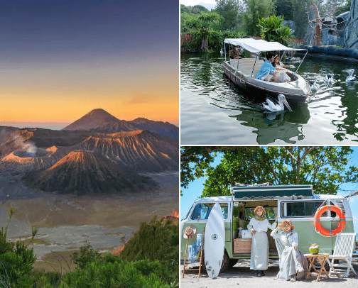 Malang City Destination cover photo collage
