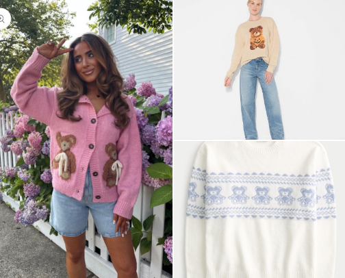 Trendy Teddy Bear Outfits for Fall! cover photo collage