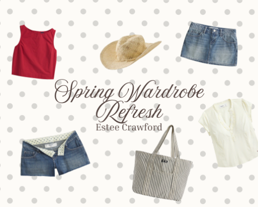 Spring Wardrobe Refresh cover photo collage