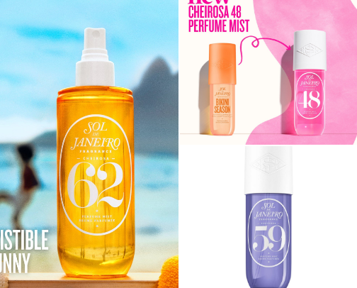 Favorite scents cover photo collage