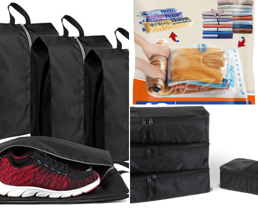 TRAVEL STUFF I ACTUALLY USE cover photo collage