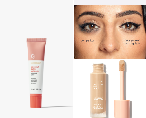 HOLY GRAIL makeup products!! cover photo collage