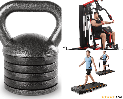 Fitness & Home Workout cover photo collage