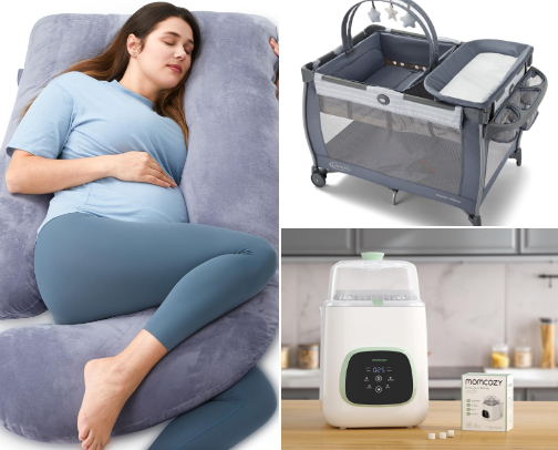 Baby Registry Must-Haves for Expecting Moms 💘 cover photo collage