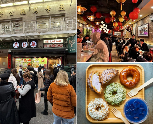 📍Must-Go Food Places in Chinatown, NY!!! cover photo collage