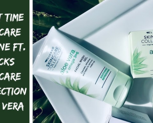 Skin care cover photo collage