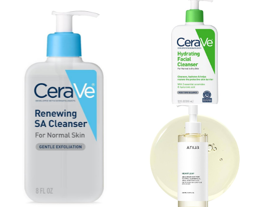 Skincare for my stress breakouts cover photo collage