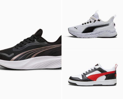 Copy of PUMA SHOES MEN/WOMEN cover photo collage