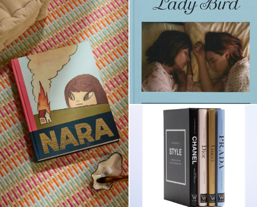 Fun & Eclectic Coffee Table Books | Home Decor cover photo collage
