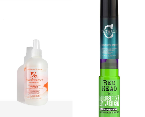 My curly hair must haves cover photo collage