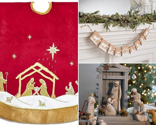 Keeping Christ in CHRISTmas cover photo collage