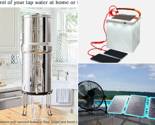 Practical Emergency Prep for Your Home (No Power Required) cover photo collage