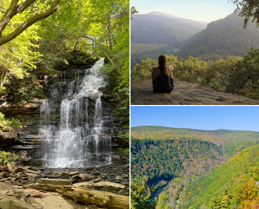 Pennsylvania Trails that’ll Take Your Breath Away cover photo collage