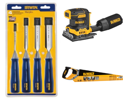 Best Woodworking Tools 2026 – Top Hand & Power Tools from Ace Hardware & Lowe’s for DIY & Pros cover photo collage