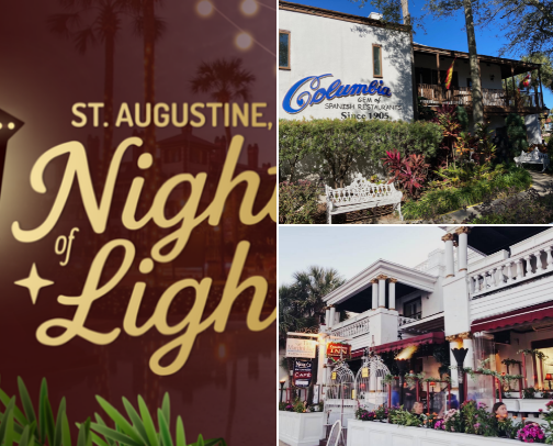 Christmas In St. Augustine 🎄✨ cover photo collage