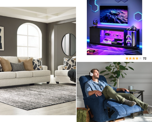 Furniture cover photo collage