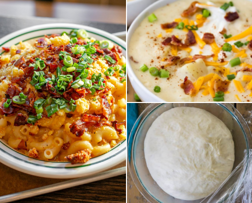 Favourite recipes cover photo collage