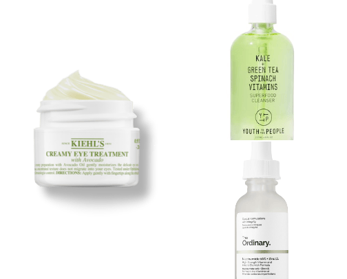 skincare cover photo collage