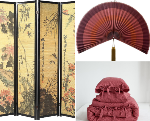 Amazon Room Finds: Black Nouveau Fusion cover photo collage