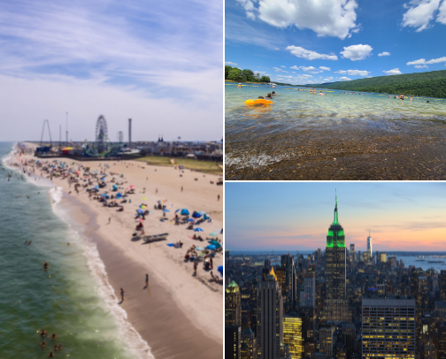 EAST COAST TRAVEL IDEAS cover photo collage