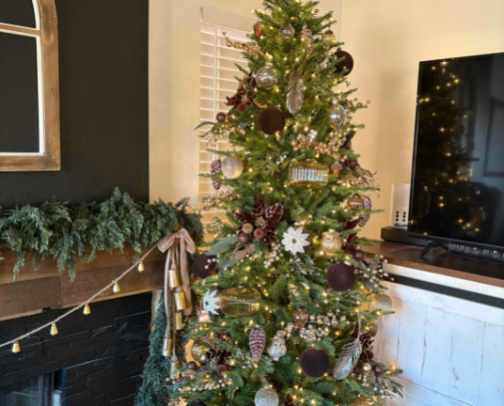 Have yourself a neutral little Christmas cover photo collage