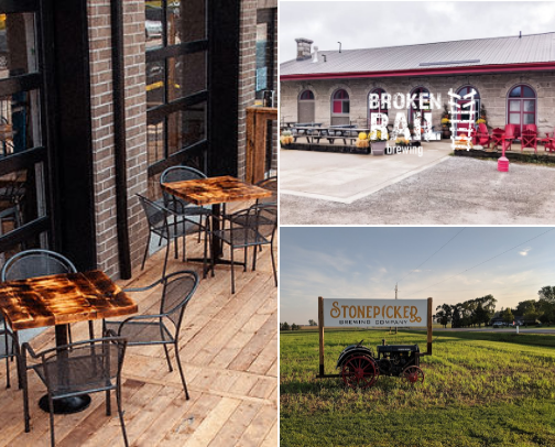 Ontario breweries cover photo collage