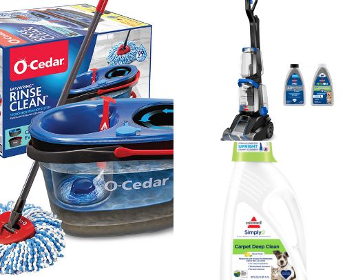 Cleaning supplies that make my life easier! cover photo collage