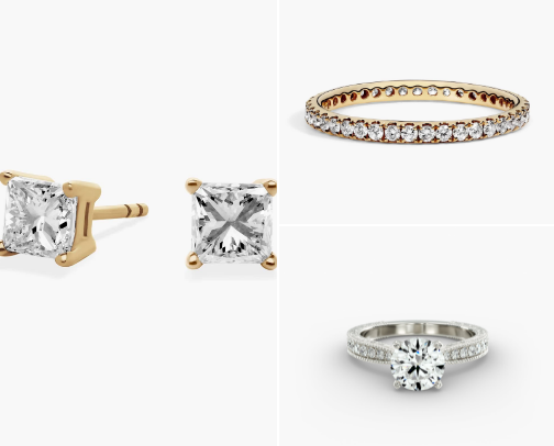 - Blue Nile's Dazzling Gems: Limited Collection cover photo collage