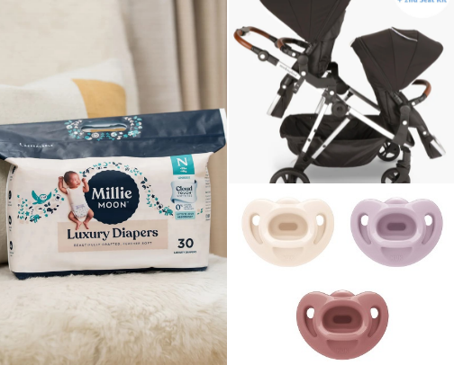 Affordable must have baby items! cover photo collage
