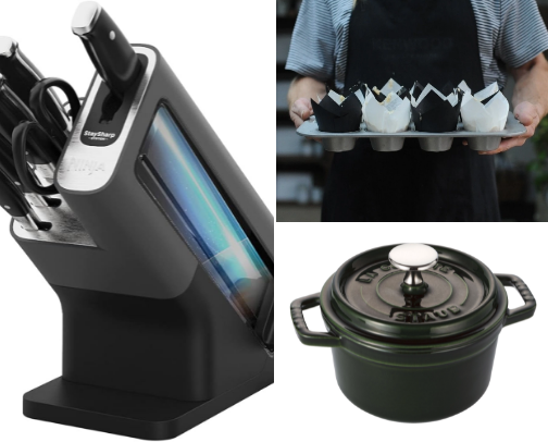My kitchen essentials👩‍🍳🔪 cover photo collage
