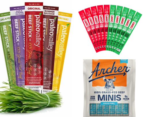 Healthy Protein Go-To Snacks cover photo collage
