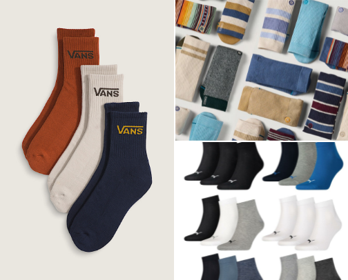 All-Day Active Socks – For Workouts & Adventures cover photo collage