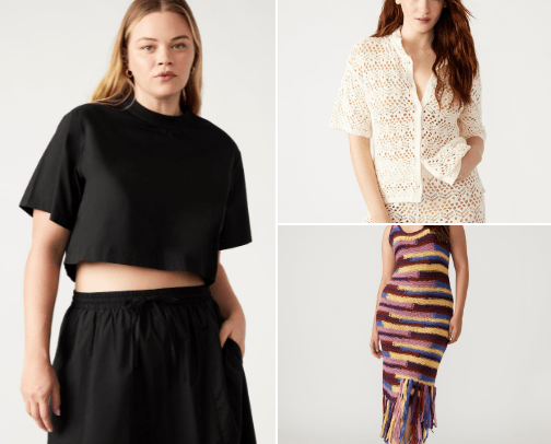Woman Clothing cover photo collage