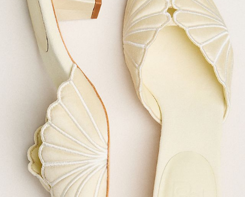 Wedding shoes cover photo collage