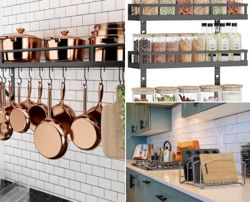 Kitchen Organization Essentials cover photo collage