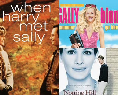 Classic Must See Rom Coms cover photo collage