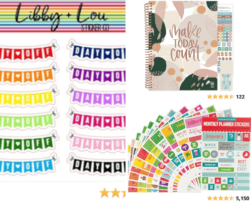 Planner Essentials & All Things Stationary cover photo collage
