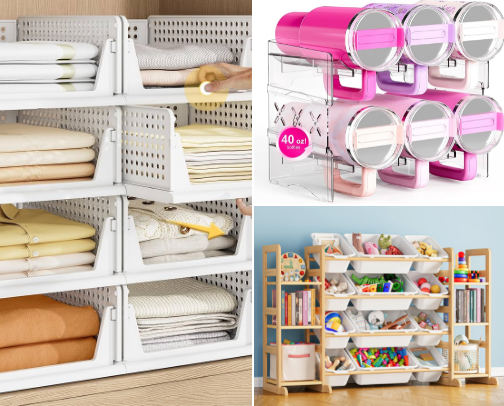 Let’s get Organized as a SAHM cover photo collage