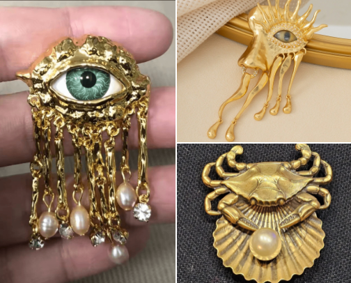 Put a Brooch On It cover photo collage