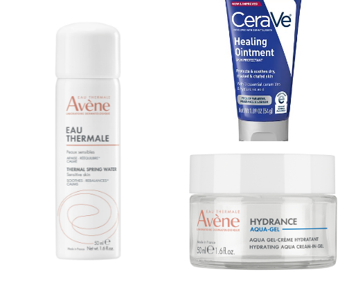 Walgreens skincare for sensitive skin cover photo collage