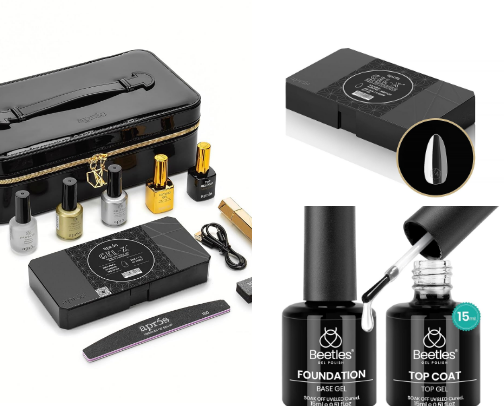 At home nails starter kit essentials! cover photo collage