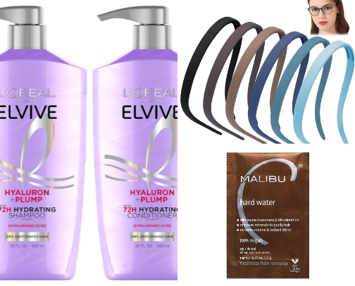 My hair care products and tools I swear by cover photo collage
