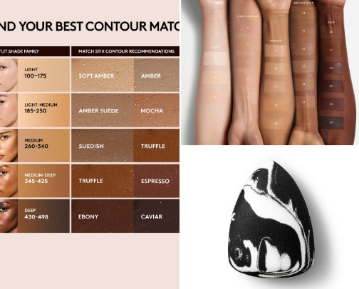 My favorite beauty recs cover photo collage