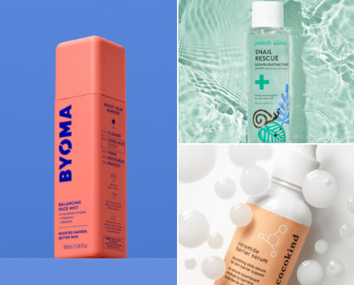 Oily skin girly recommendations skin care edition cover photo collage