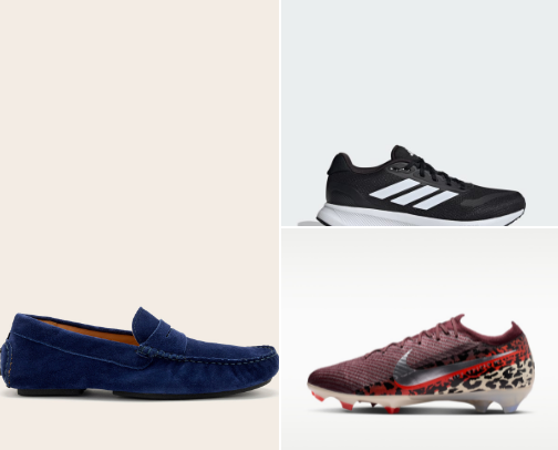 Classy shoes for any situation cover photo collage
